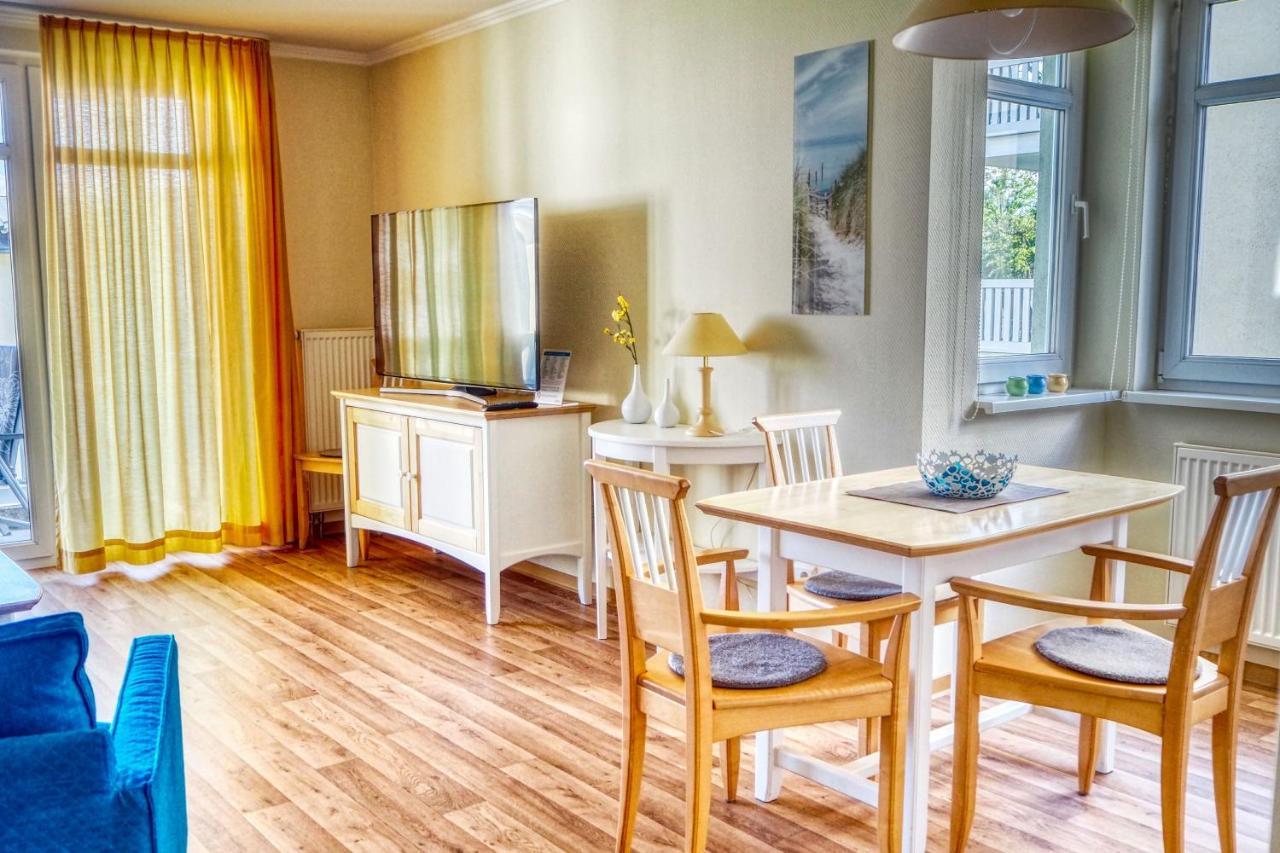Mit Meerblick Und Balkon, Gratis Nutzung Vom Ahoi Erlebnisbad Und Sauna In Sellin - Meeresblick Fewo 35 Goehren  Exterior foto